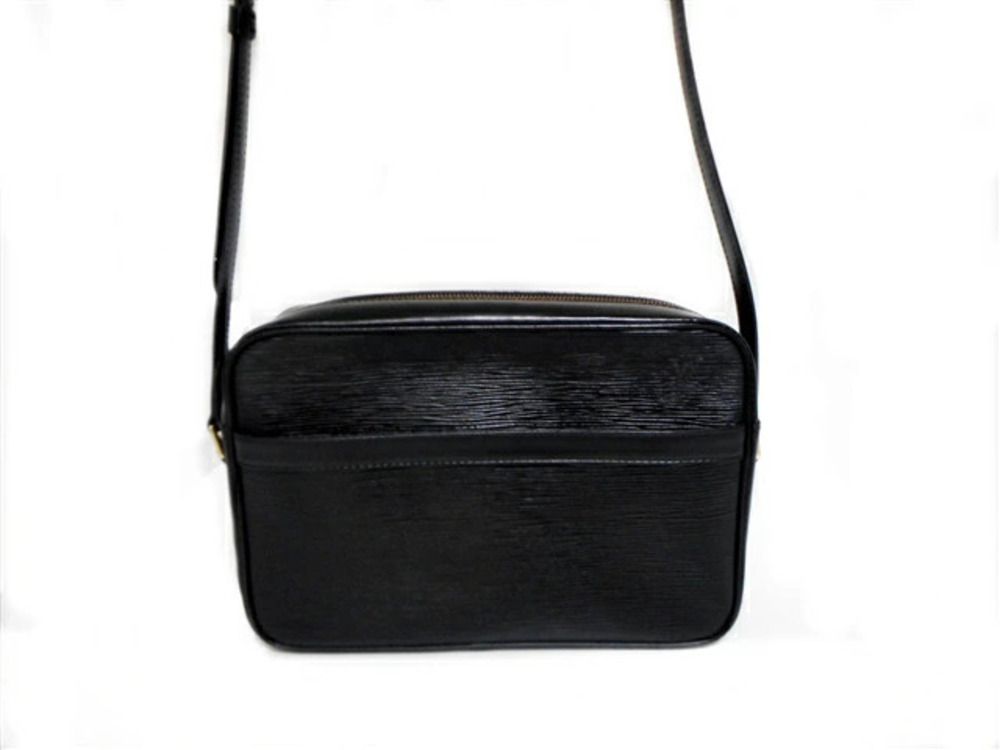 LOUIS VUITTON Trocadero Shoulder Bag Epi Leather Noir Black